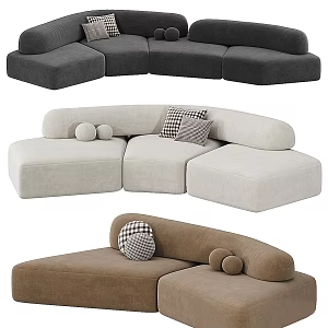 Italian Poliform Multiplayer Sofa Collection 3d model