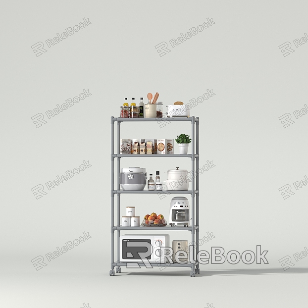 Kitchen Shelf Kitchen Supplies Combination model