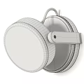 Modern Green Beige Black Wall Lamps With Round Shades Wall Mounted Design