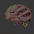 Silver Bicycle Helmet With Aerodynamic Ventilated Design For Sports Safety And Comfort