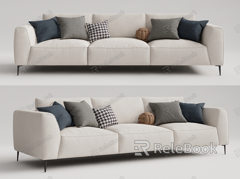 Modern Multiplayer Sofa ChateaudrsquoAX model