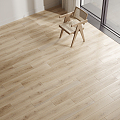 Modern Flooring Wood Flooring 3d model