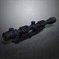 Vintage Telescope Antique Telescope Classical Telescope Medieval Telescope Ancient Telescope 3d model