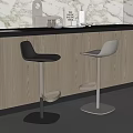 Bar Chair Bar Stool High Stool 3d model