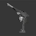 Industrial Mechanical Arm Equipment With Long Metal Arm And Base Structure