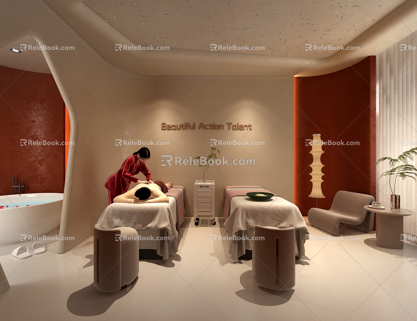 Beauty Salon Room Beauty Salon model