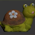 Turtle Cartoon Turtle Snapping Turtle Chickbill Turtle Reptile Cold Blooded Animal Reptile Class 3d model