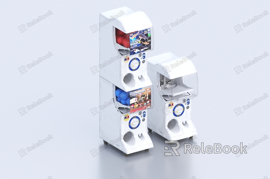 Gashapon machine, lottery machine, lottery machine model