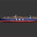 Large Cargo Ship Cargo Ship Small Cargo Ship Cargo Ship 3d model