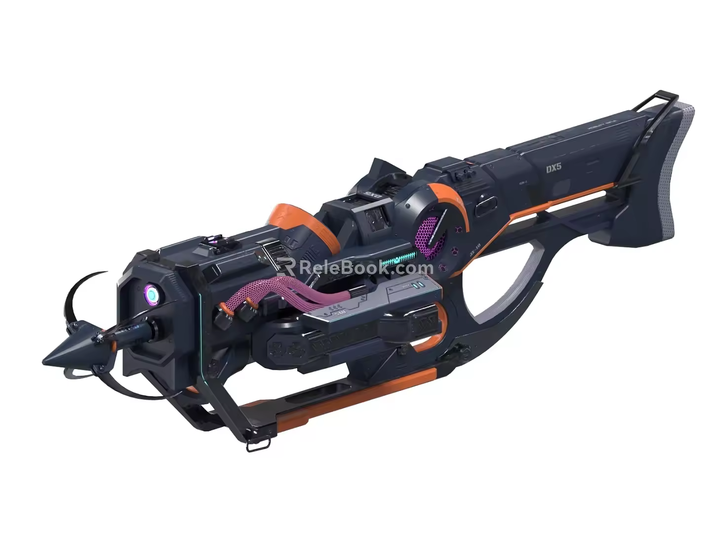 Sci-fi crossbow Sci-fi crossbow gun Sci-fi weapon Sci-fi crossbow 3d model