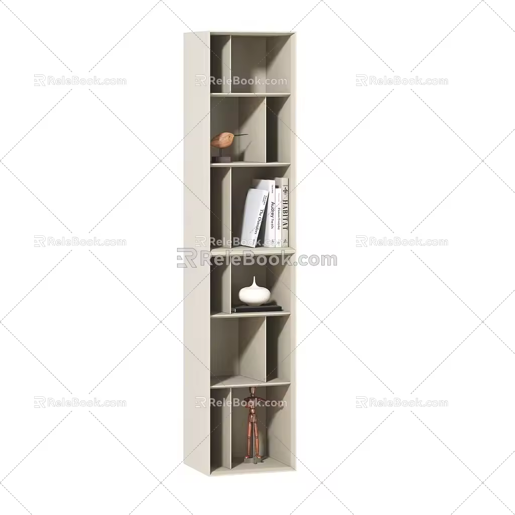 Bookshelf 3d model