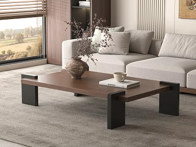Middle Ancient Style Coffee Table 3d model