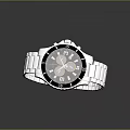Trendy White Strap Watch With Black Numbers And Modern Dial Design For Daily Use