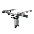 Precision Industrial Automation Robotic Arm Component With Linear Rail And Metal Structure