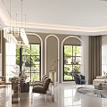 Jianou Reception Room Reception Room New 3d model