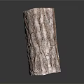 Natural Rustic Bark Textured Vase With Organic Surface And Neutral Tones