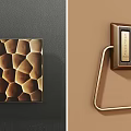 Various Modern Cabinet Handles With Sleek Metallic And Geometric Designs For Furniture