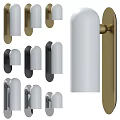 Modern Minimalist Wall Lamps In White Black And Gold For Home Decor