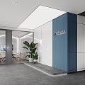 Office Reception Recreation Area 3d model