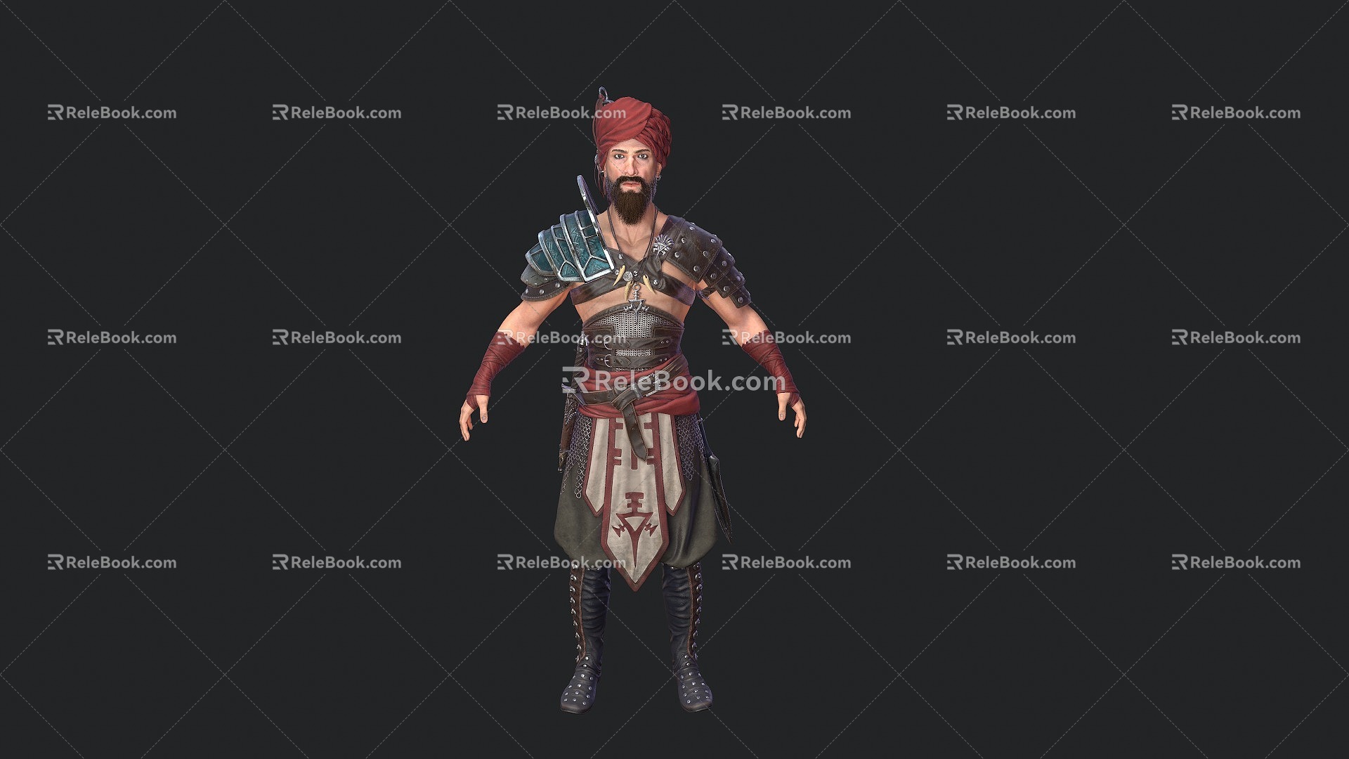 Greek Greek European Roman warrior soldier knight 3d model