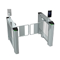 Swing gate channel gate Haikang small swing gate face recognition security gate machine 3d model