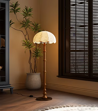 Mid-ancient Style Floor Lamp Modern Mid-ancient Style Floor Lamp French Mid-ancient Style Floor Lamp 3d model