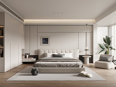 Modern Bedroom Home Bedroom 3d model