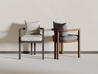 Modern single chair 3d model