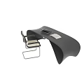 Modern Curved Desk Design With Metal Frame Chair Open Book And Notebook