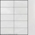 White Ceramic Tile Components With Textured Surface For Wall And Floor Decoration 3d model