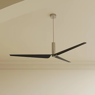 Modern Fan Chandelier 3d model