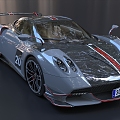 Pagani Super Run Pagani sports car Car Super sports car 3d model