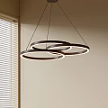 Modern Minimalist Chandelier Nordic Style Chandelier Mediterranean Style Chandelier Study Lamp Combination Dining Room Lamp 3d model
