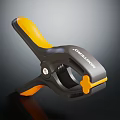 BESSEY Black And Yellow Clamp Tool With Ergonomic Handle And Strong Grip