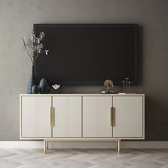 Modern Style TV Cabinet 3d model