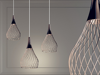 Modern Chandelier Iron Chandelier 3d model