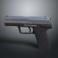 High Quality Modern Tactical Pistol With Black Grip And Metal Frame