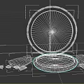 Set Booth Decoration Soft 3d model