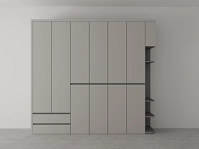 Master Bedroom Wardrobe 3d model