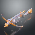 Crossbow Mechanical Crossbow Shift Bow and Arrow Shoot Far Equipment Weapons High-tech Crossbow 3d model