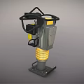 Professional Vibratory Rammer Construction Equipment With Spring Base And Handle