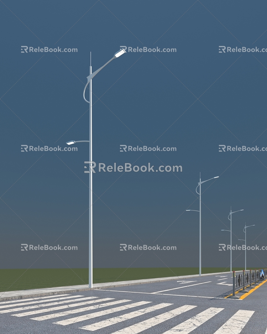 STREET LIGHT ROAD FACILITIES 3d model