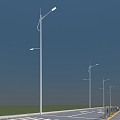 STREET LIGHT ROAD FACILITIES 3d model