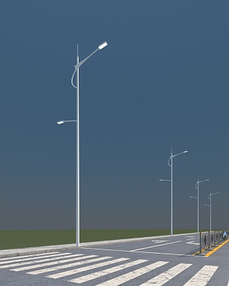 STREET LIGHT ROAD FACILITIES 3d model