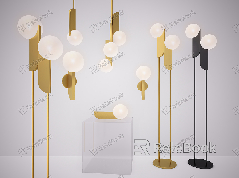 Light Luxury Lighting Combination Floor Lamp model