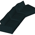 Modern Multiplayer Sofa 3d model