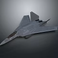 Realistic Style Fighter Military Aircraft Stealth Fighter Combat Aircraft Jet Fighter Military Aircraft Fighter A Future Fighter