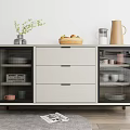 Modern Sideboard Home Sideboard Storage Cabinet 3d model