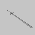 Dante's Rebel Sword 3d model