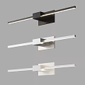 Modern Wall Sconces With Minimalist Linear Design And LED Light In Black White Silver Finishes